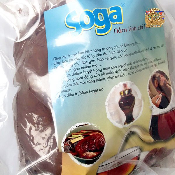 Linh Chi Đỏ - Hữu cơ (3x200 gram) - Hình ảnh 2